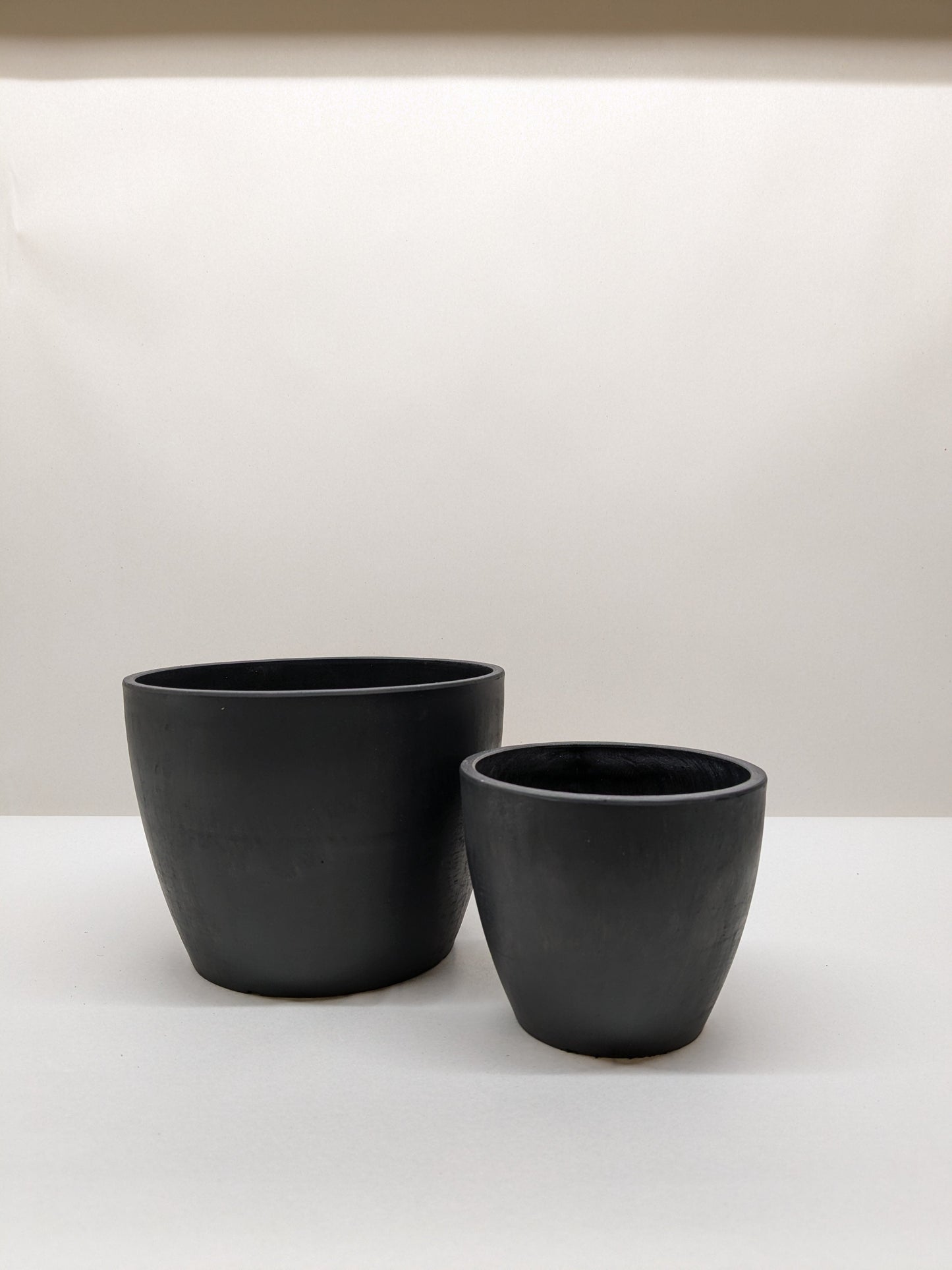 Black and TerraCotta Eco Pots